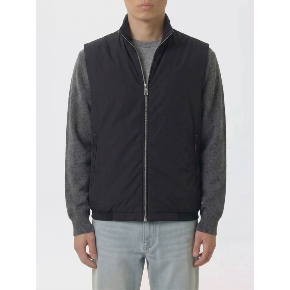 Moorer Suit Vest Men Blue